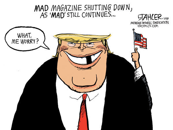 Cartoon: What, me worry?